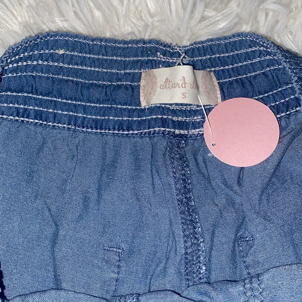Altar’d State Denim Stretch Shorts - Picture 2 of 3
